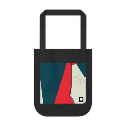 "Abstract Expressionism: Exploring Lines and Shapes" - The Alien Eco-friendly Tote Bag