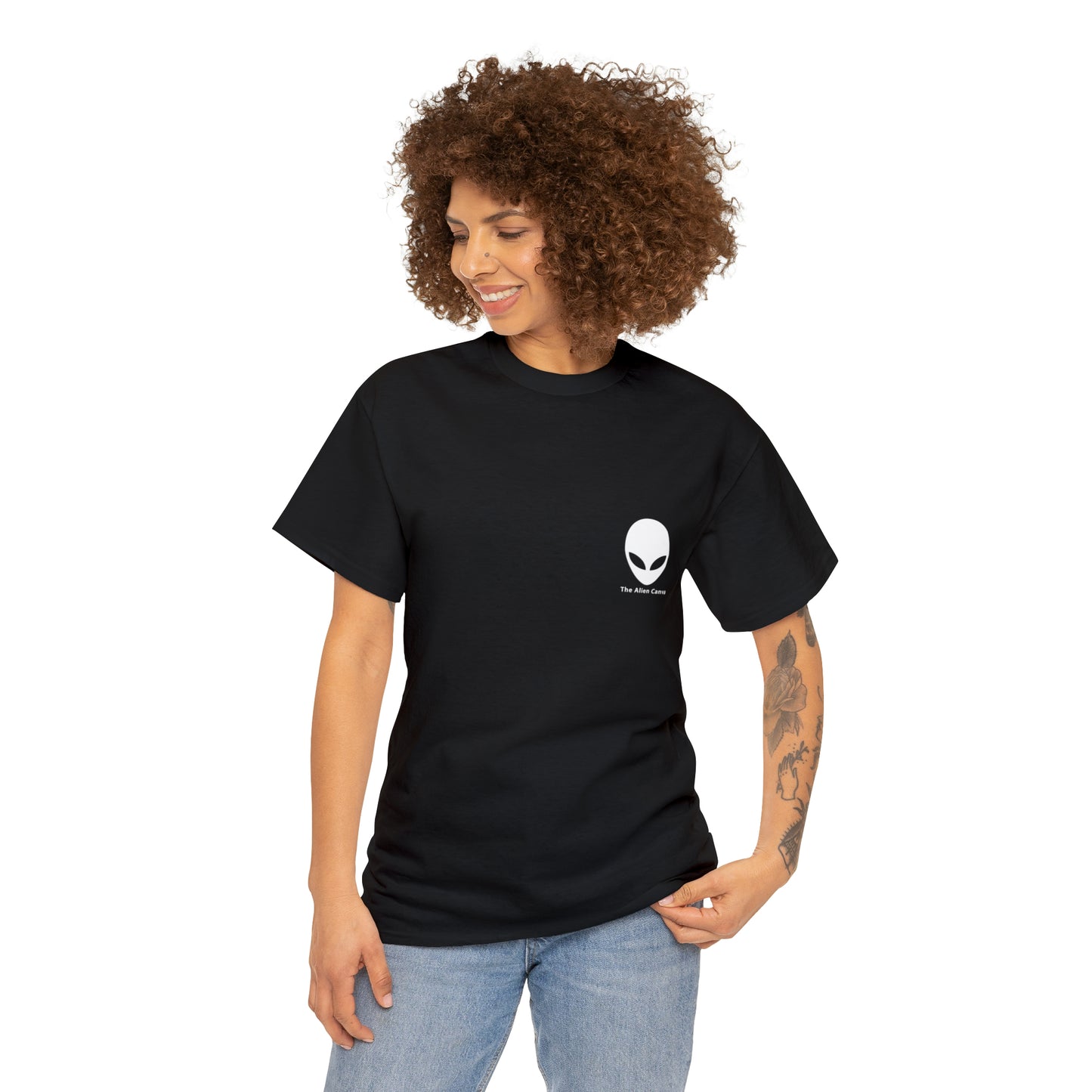 "Abstract Expressionism: Exploring Lines and Shapes" - The Alien T-shirt