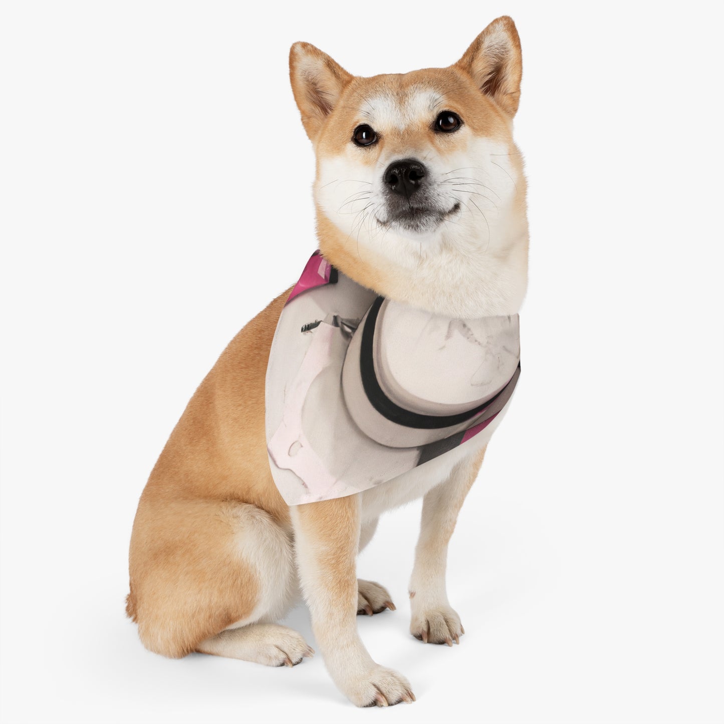 "A Reflection in the Bathroom" - The Alien Pet Bandana Collar