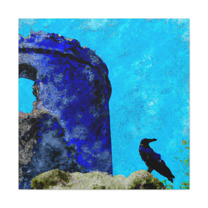 "Crow's Perch on a Waning Tower" - The Alien Canva