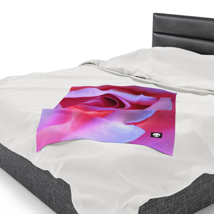 "Blissful Blooms: The Delicate Beauty of Nature" - The Alien Velveteen Plush Blanket