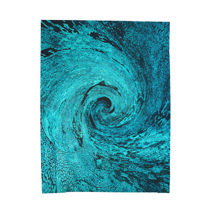 The Artistic Haven - The Alien Velveteen Plush Blanket