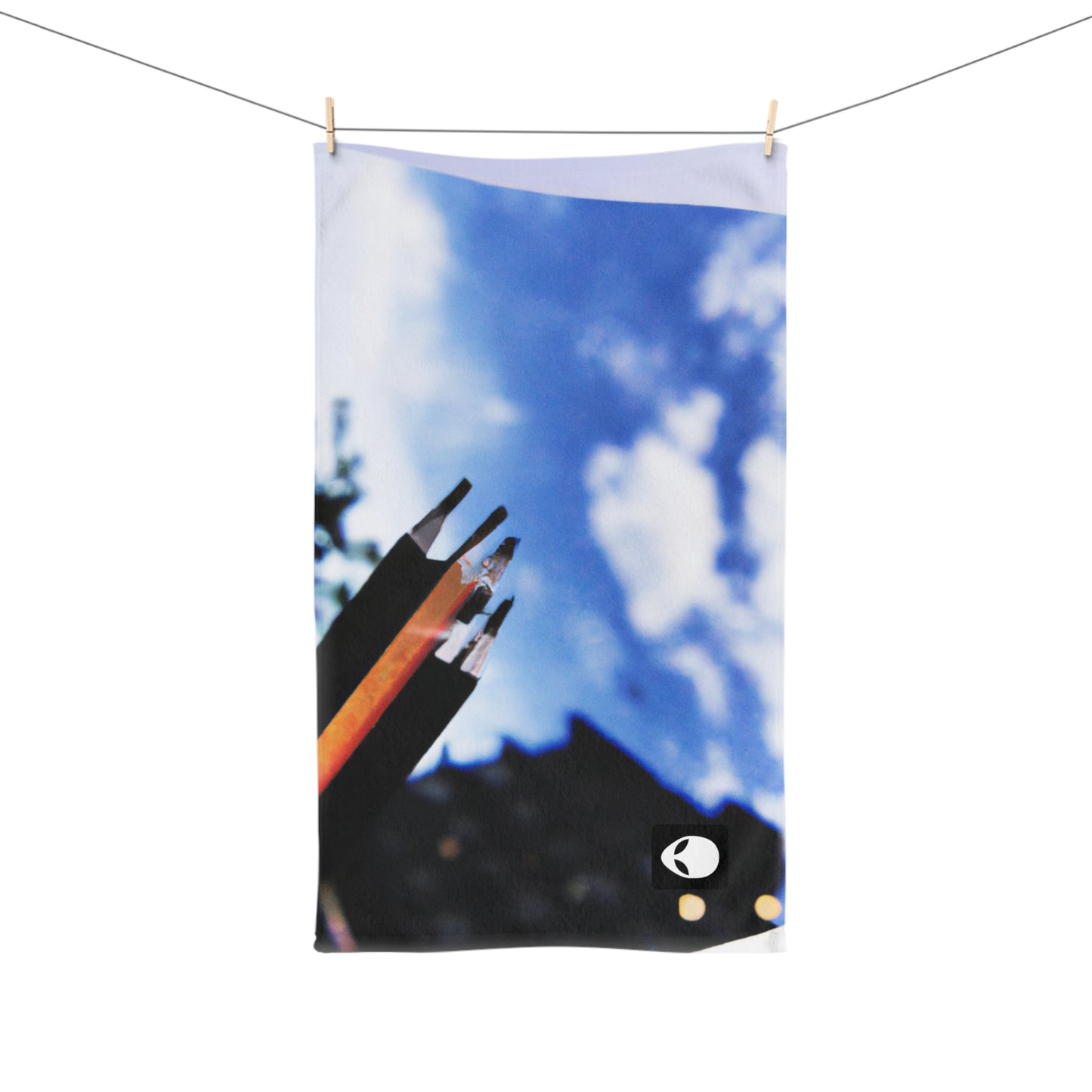 "Colors of Home: Exploring Place Through Art" - The Alien Hand towel