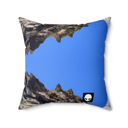 Nature in Splendor: Combining Photography with Digital Artistry - The Alien Square Pillow