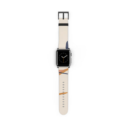 "Geometric Contrast: Exploring Color Through Geometry" - The Alien Watch Band for Apple Watch