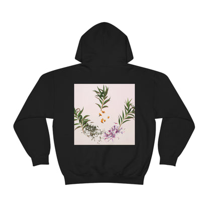 "Exploring Nature's Palette: An Experiment in Abstract Art" - The Alien Unisex Hoodie