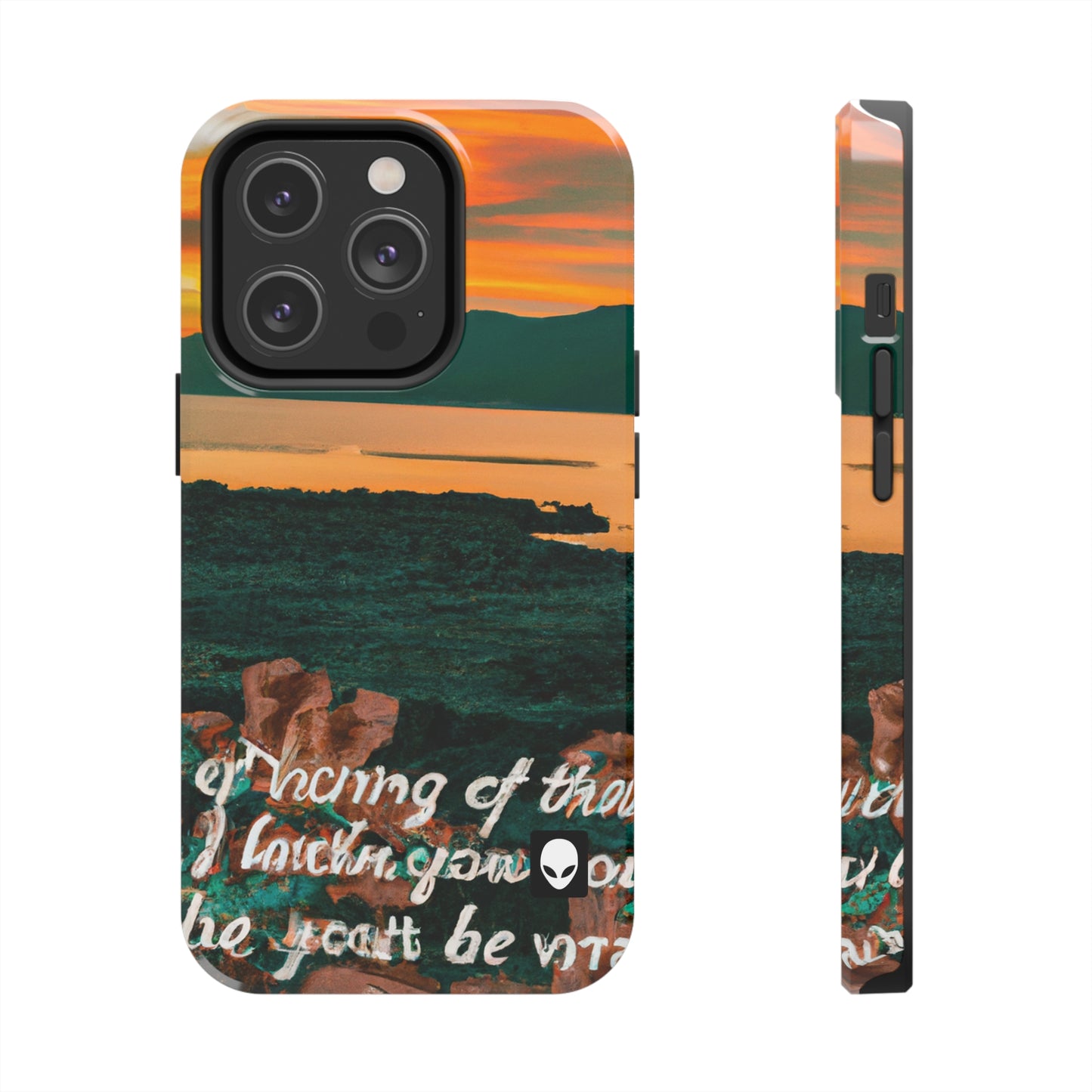 "Visiones inspiradoras: una exploración visual de ideas motivadoras" - The Alien Tough Phone Cases