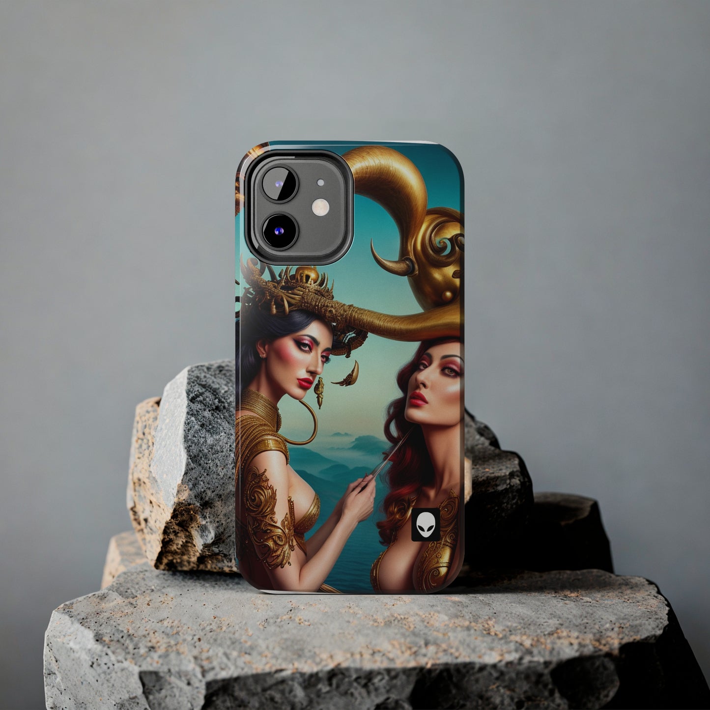 „Metaphorischer Wahnsinn: Eine Erkundung der surrealen Welten von Salvador Dalis“ – The Alien Tough Phone Cases