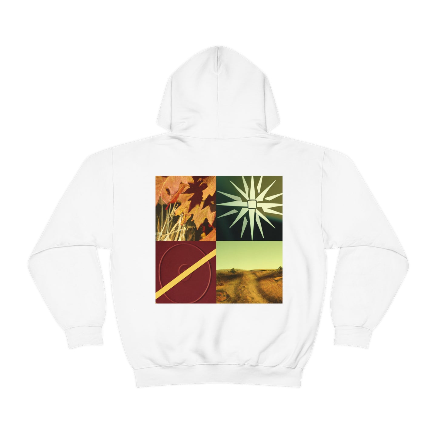 "A Reflection of My Journey: A Collage of Growth and Transformation" - The Alien Unisex Hoodie