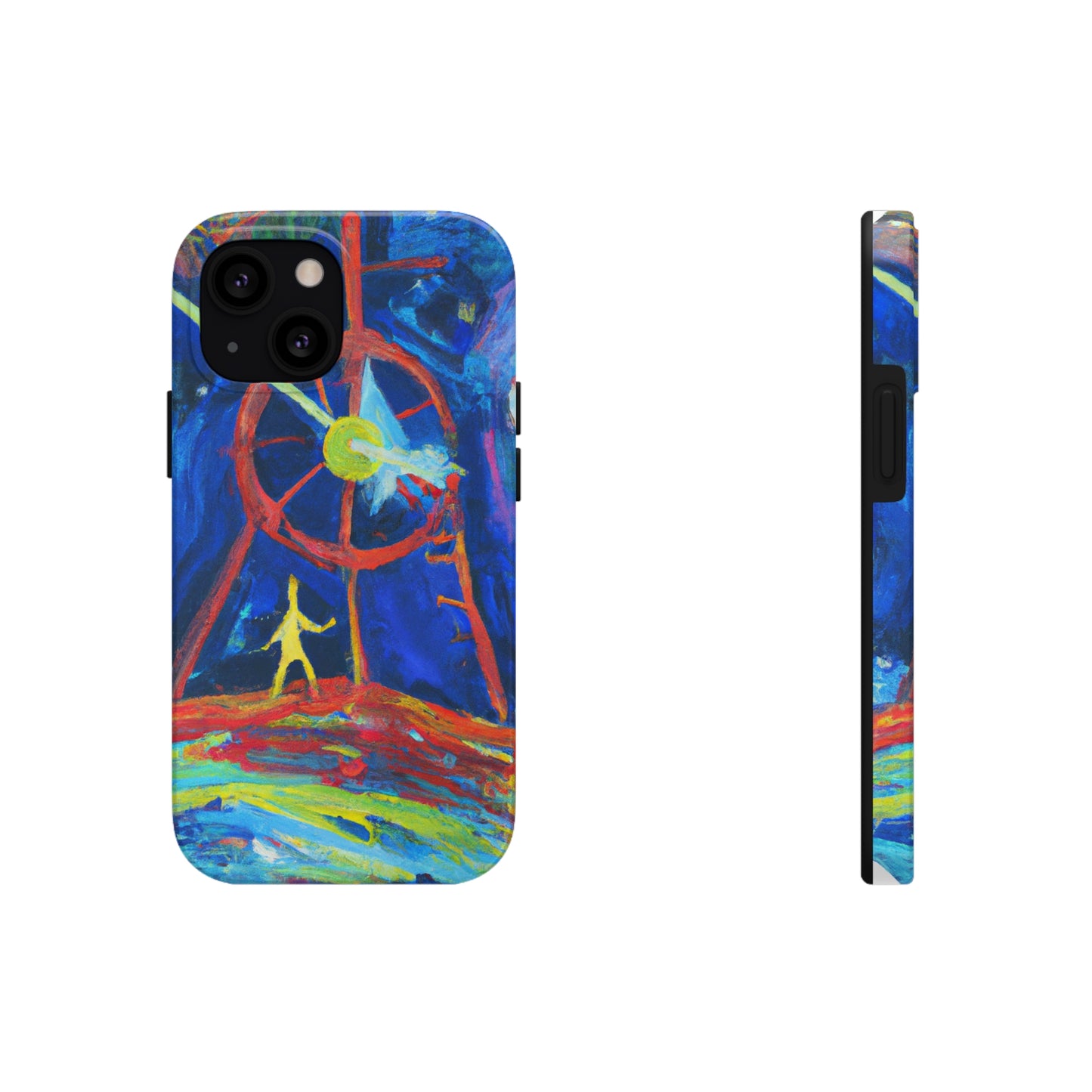 "Un paso a través de los tiempos" - The Alien Tough Phone Cases