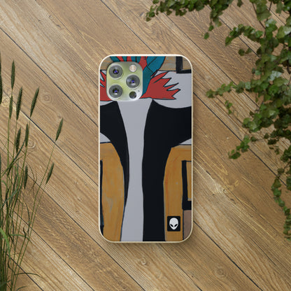 "Explorando el equilibrio y los patrones en el arte abstracto" - The Alien Eco-friendly Cases