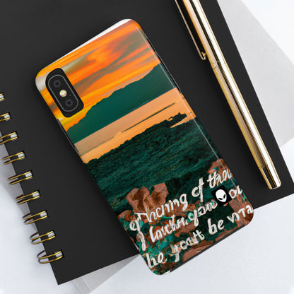 "Visiones inspiradoras: una exploración visual de ideas motivadoras" - The Alien Tough Phone Cases