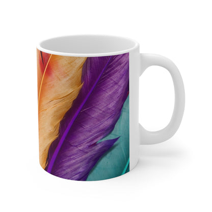 Patrones de prisma - La taza de cerámica alienígena 11oz