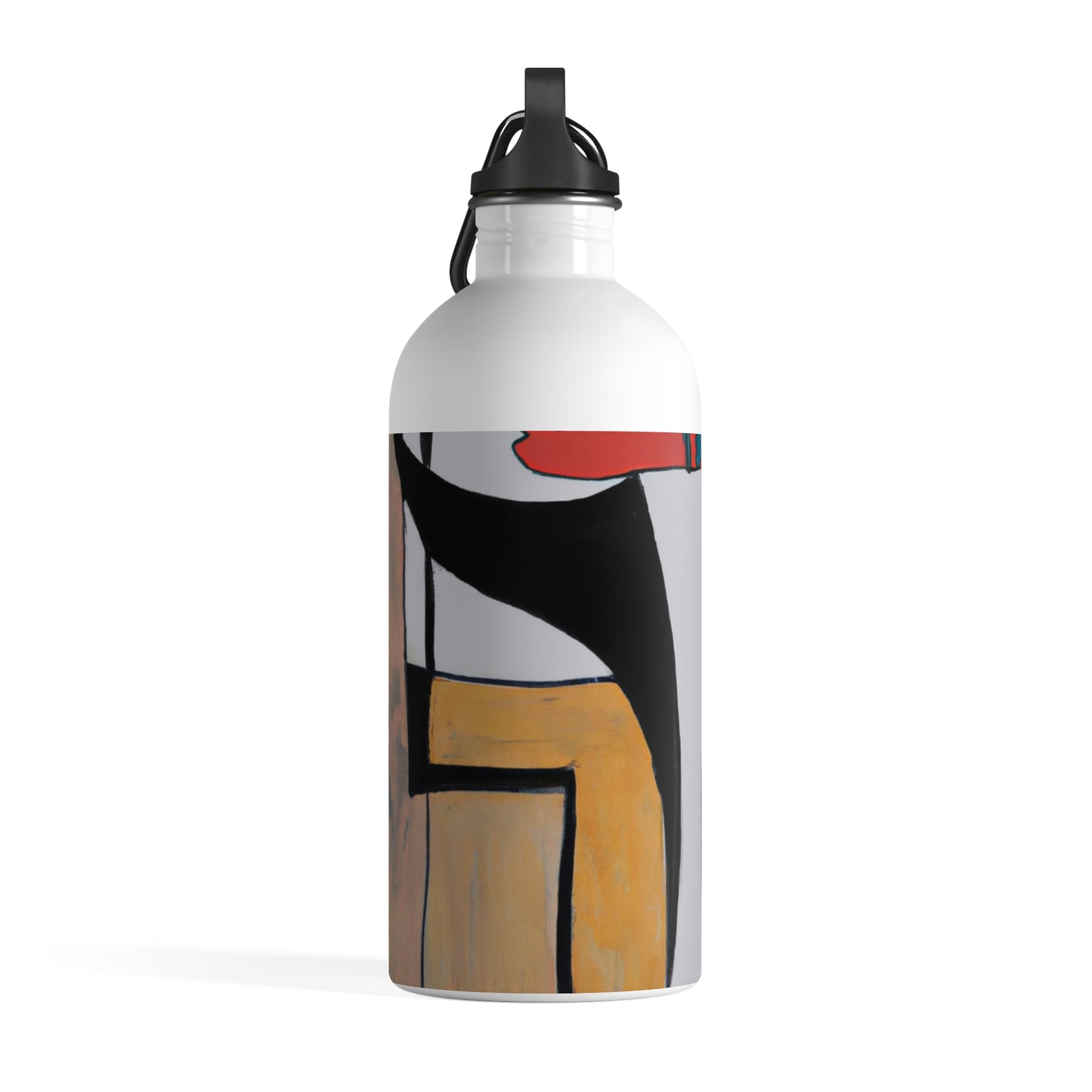 "Exploring Balance and Pattern in Abstract Art" - The Alien Stainless Steel Water Bottle