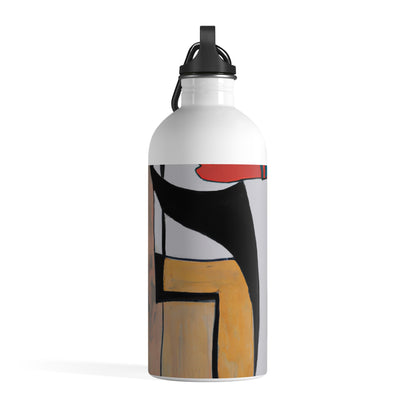 "Exploring Balance and Pattern in Abstract Art" - The Alien Stainless Steel Water Bottle