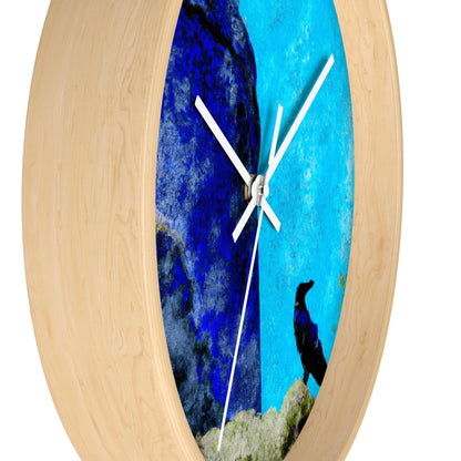 "Crow's Perch on a Waning Tower" - The Alien Wall Clock