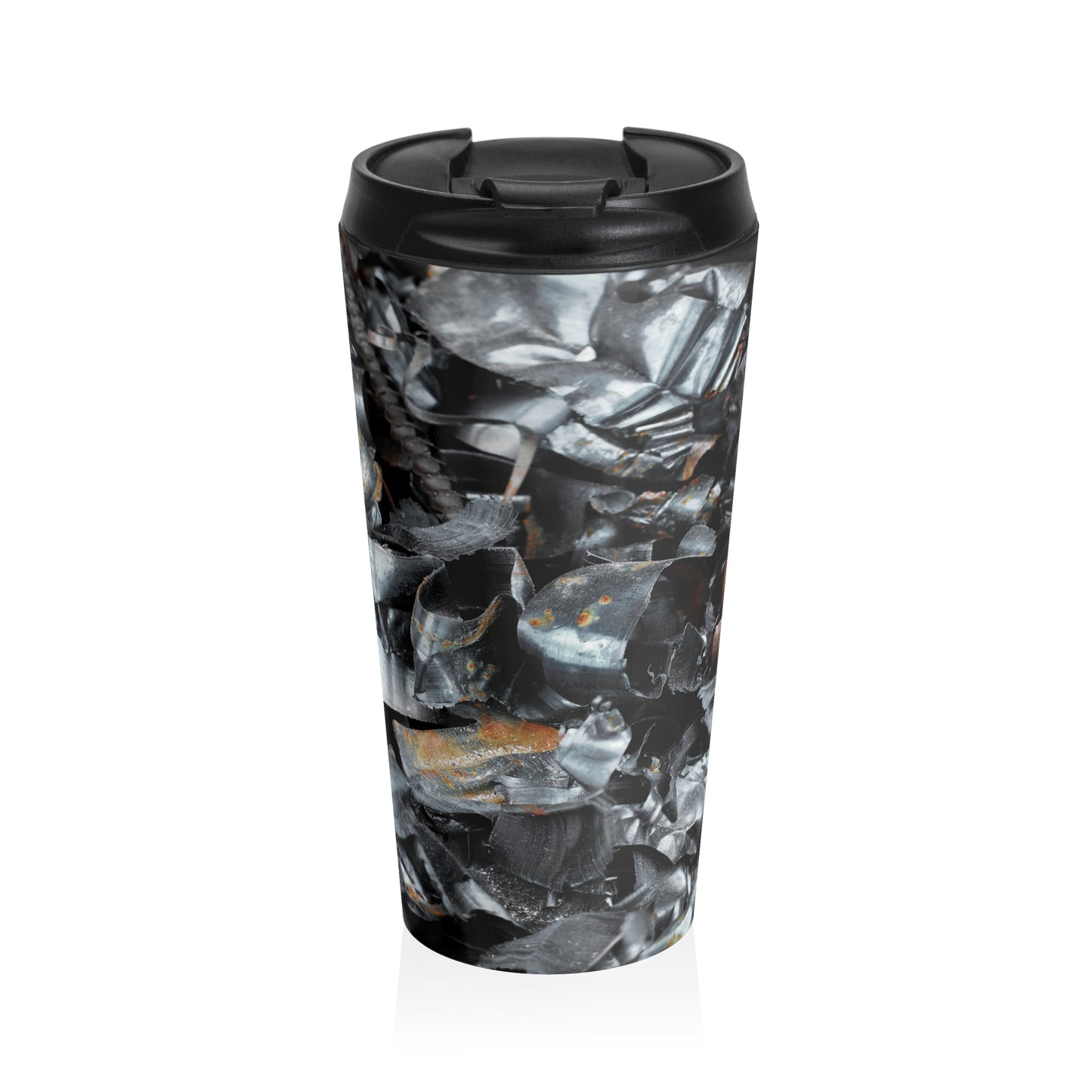 Rustic Reflections - The Alien Stainless Steel Travel Mug