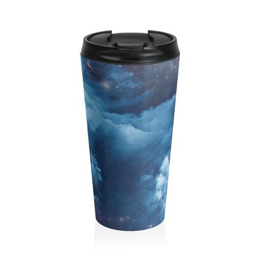 Visionary Vistas - The Alien Stainless Steel Travel Mug