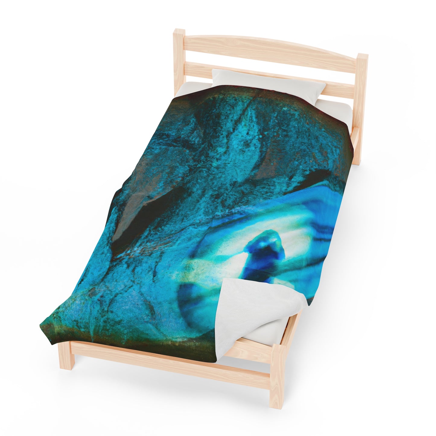 "Dreamscape: Exploring the Inner Realm" - The Alien Velveteen Plush Blanket