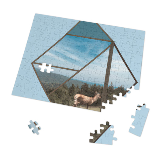 "Dreamscapes: An Everyday Art Collage" - The Alien Jigsaw Puzzle