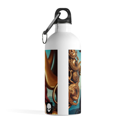 "Metaphorical Madness: An Exploration of Salvador Dali's Surreal Worlds" - The Alien Stainless Steel Water Bottle