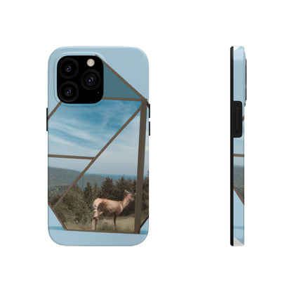 "Paisajes oníricos: un collage de arte cotidiano" - The Alien Tough Phone Cases