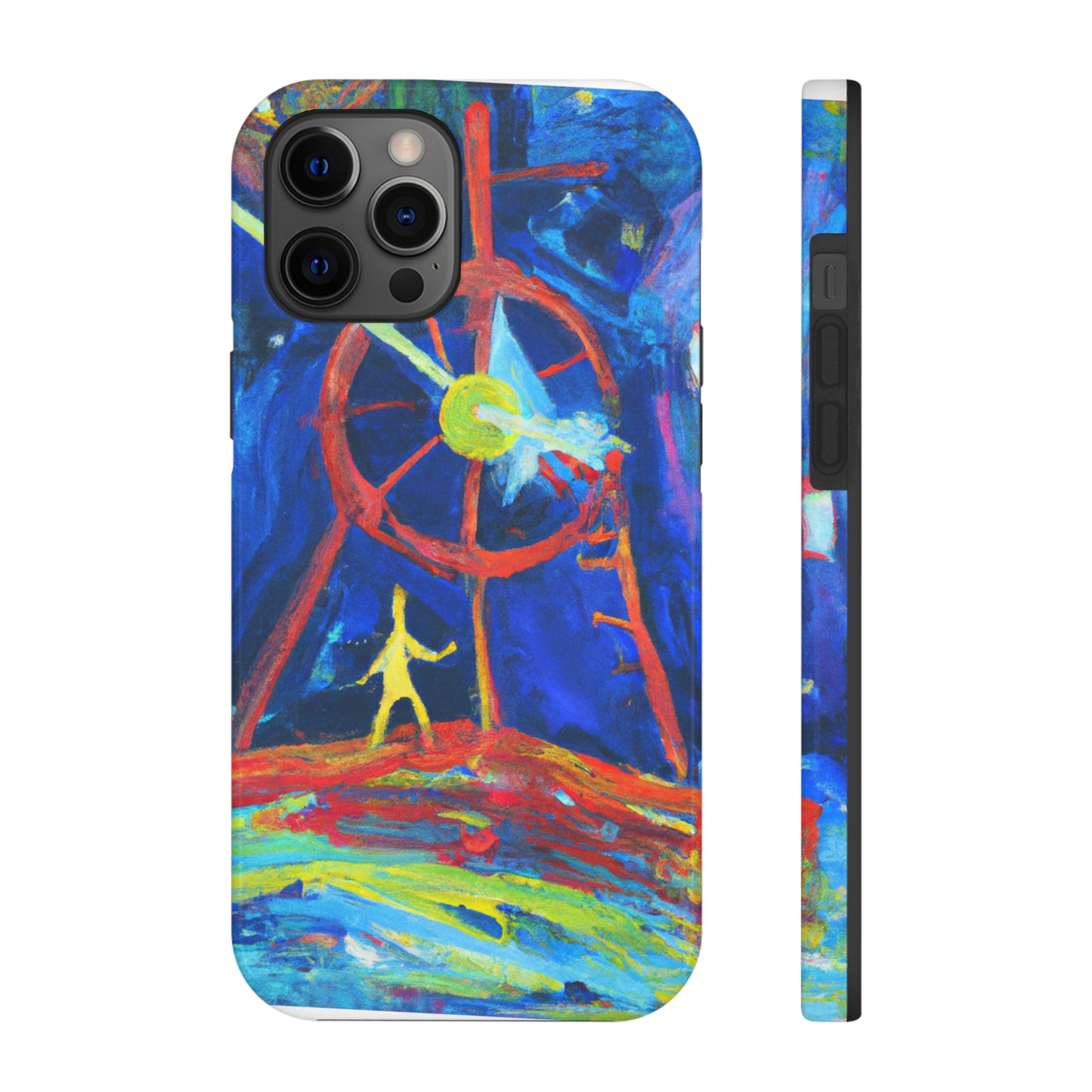 "Un paso a través de los tiempos" - The Alien Tough Phone Cases