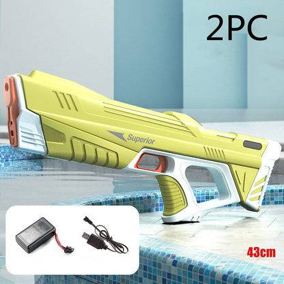 Sommer Vollautomatische Elektrische Wasserpistole Spielzeug Induktion Wasser Absorbieren High-Tech Burst Wasserpistole Strand Outdoor Wasser Kampf Spielzeug