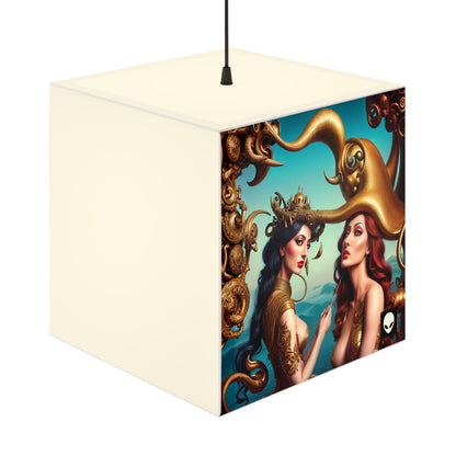 "Metaphorical Madness: An Exploration of Salvador Dali's Surreal Worlds" - The Alien Light Cube Lamp