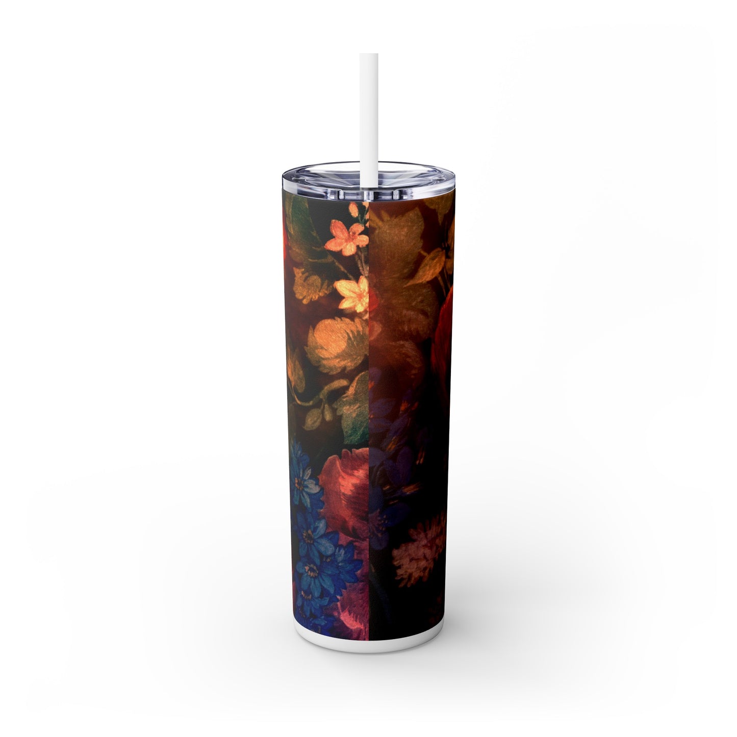 The Artistic Edge - Vaso delgado con pajita The Alien Maars® de 20 oz