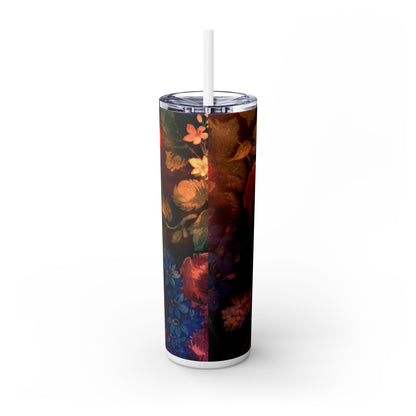 The Artistic Edge - Der Alien Maars® Skinny Tumbler mit Strohhalm 20oz