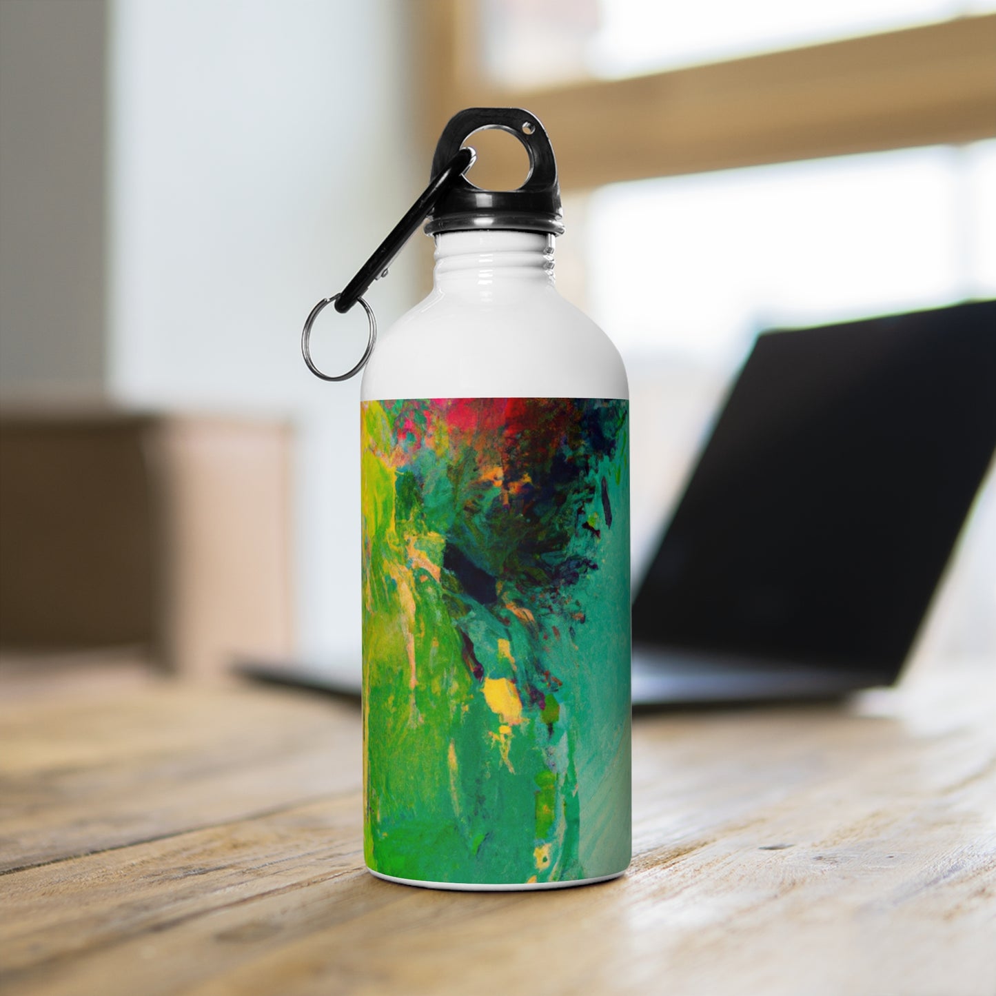 "A Lazy Summer's Day: An Abstract Ode" - The Alien Stainless Steel Water Bottle