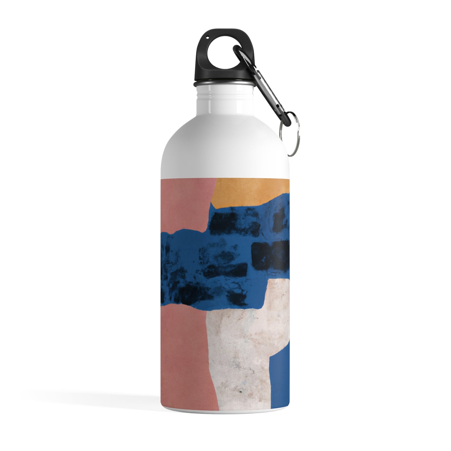 "Interplay of Light and Shadow: An Abstract Collage" - The Alien Stainless Steel Water Bottle