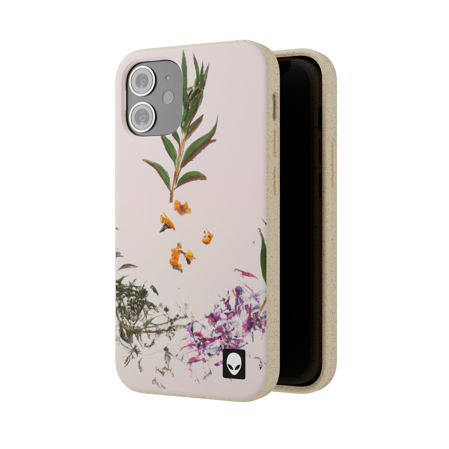 "Exploring Nature's Palette: An Experiment in Abstract Art" - The Alien Eco-friendly Cases