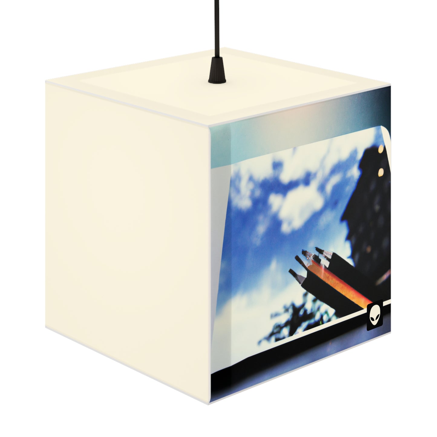 „Colors of Home: Orte durch Kunst erkunden“ – Die Alien Light Cube Lampe