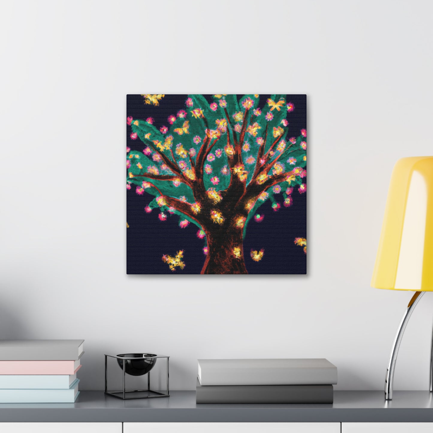 The Magical Firefly Tree - The Alien Canva