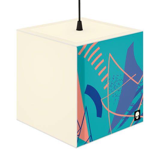 Geometrische Kunst: Eine Erkundung von Farbe und Form – Die Alien Light Cube Lampe