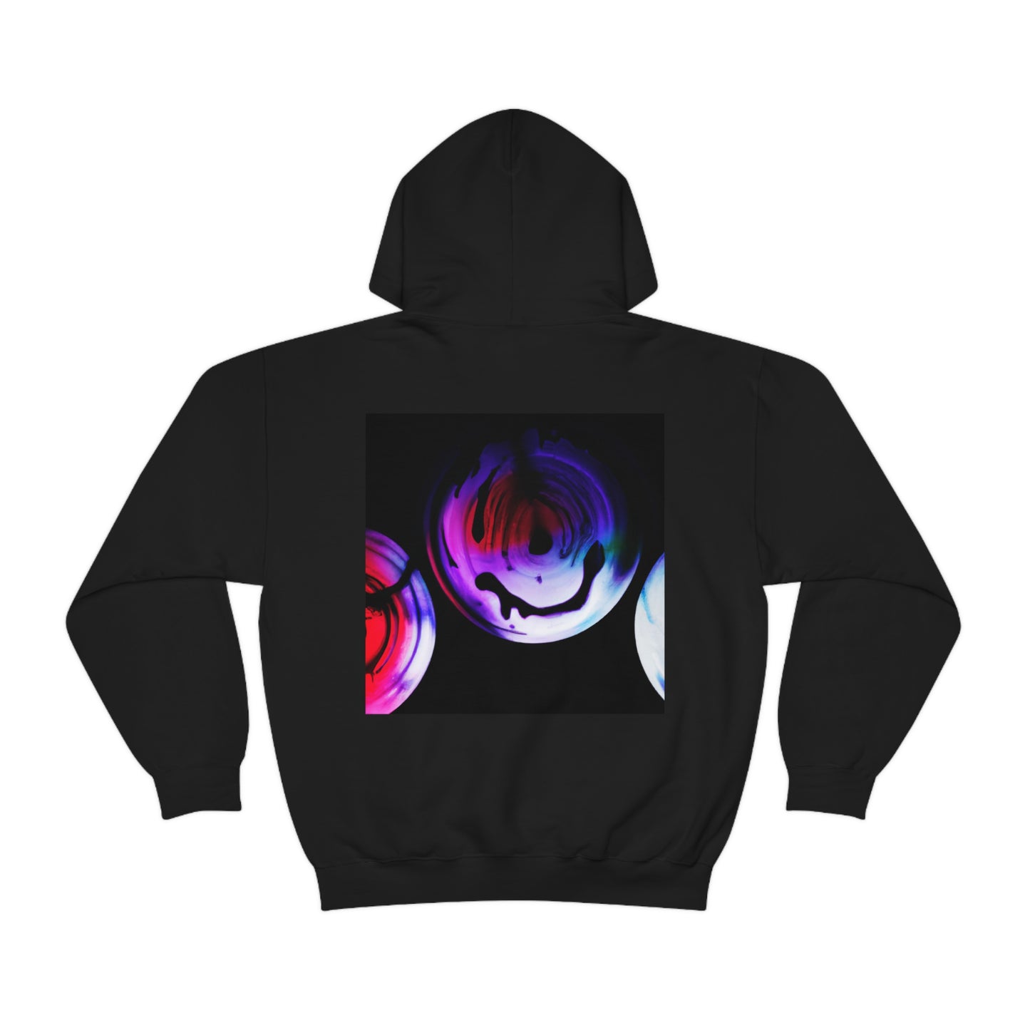 "Exploring Contrasts: A Colorful Dance of Luminance and Chromatic Aberration" - The Alien Unisex Hoodie