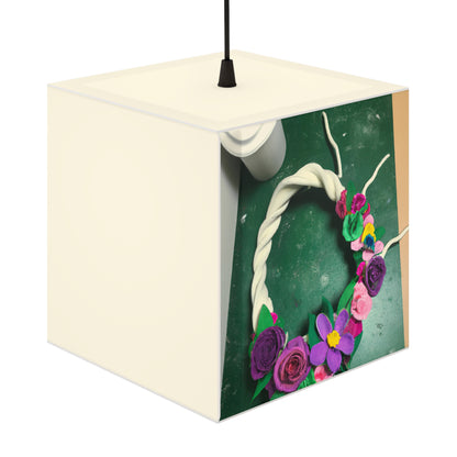 "Floral WhIRLwind" - The Alien Light Cube Lamp