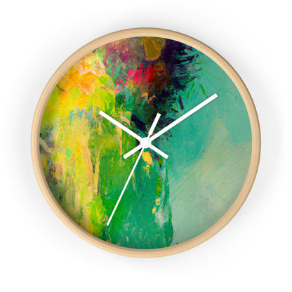 "A Lazy Summer's Day: An Abstract Ode" - The Alien Wall Clock