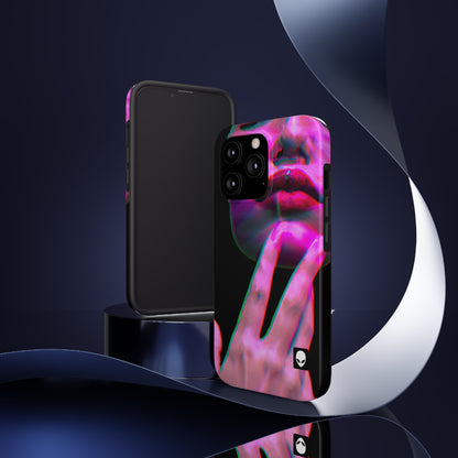 „Identität in der Abstraktion: Erforschung digitaler Selbstporträts“ – The Alien Tough Phone Cases