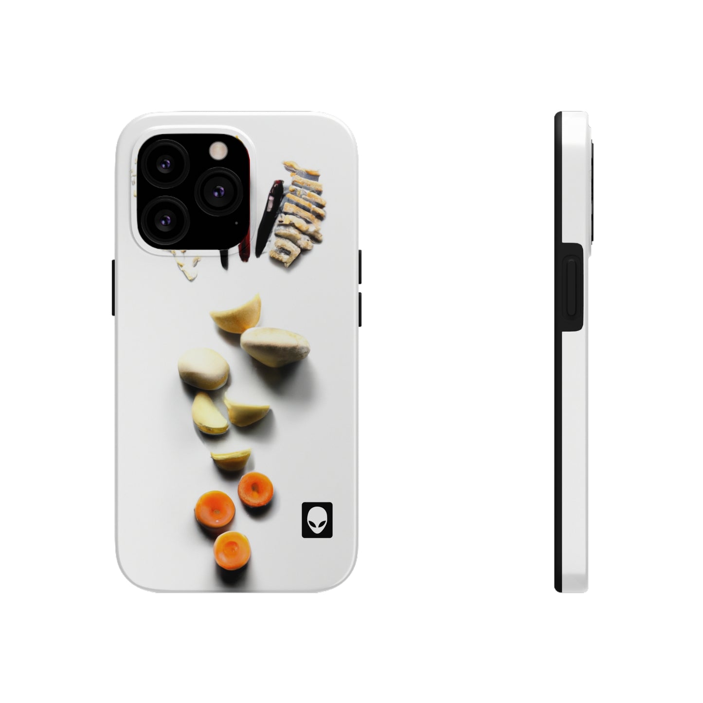 "Cocinando creatividad: arte de cocina de bricolaje" - The Alien Tough Phone Cases