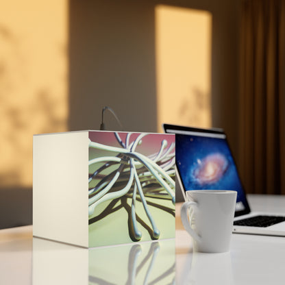 "Abstract Artistry: Constructing Emotion from Common Objects" - The Alien Light Cube Lamp