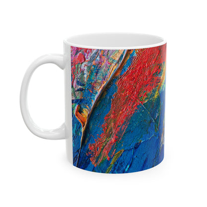 Maravillas caprichosas - La taza de cerámica alienígena 11oz