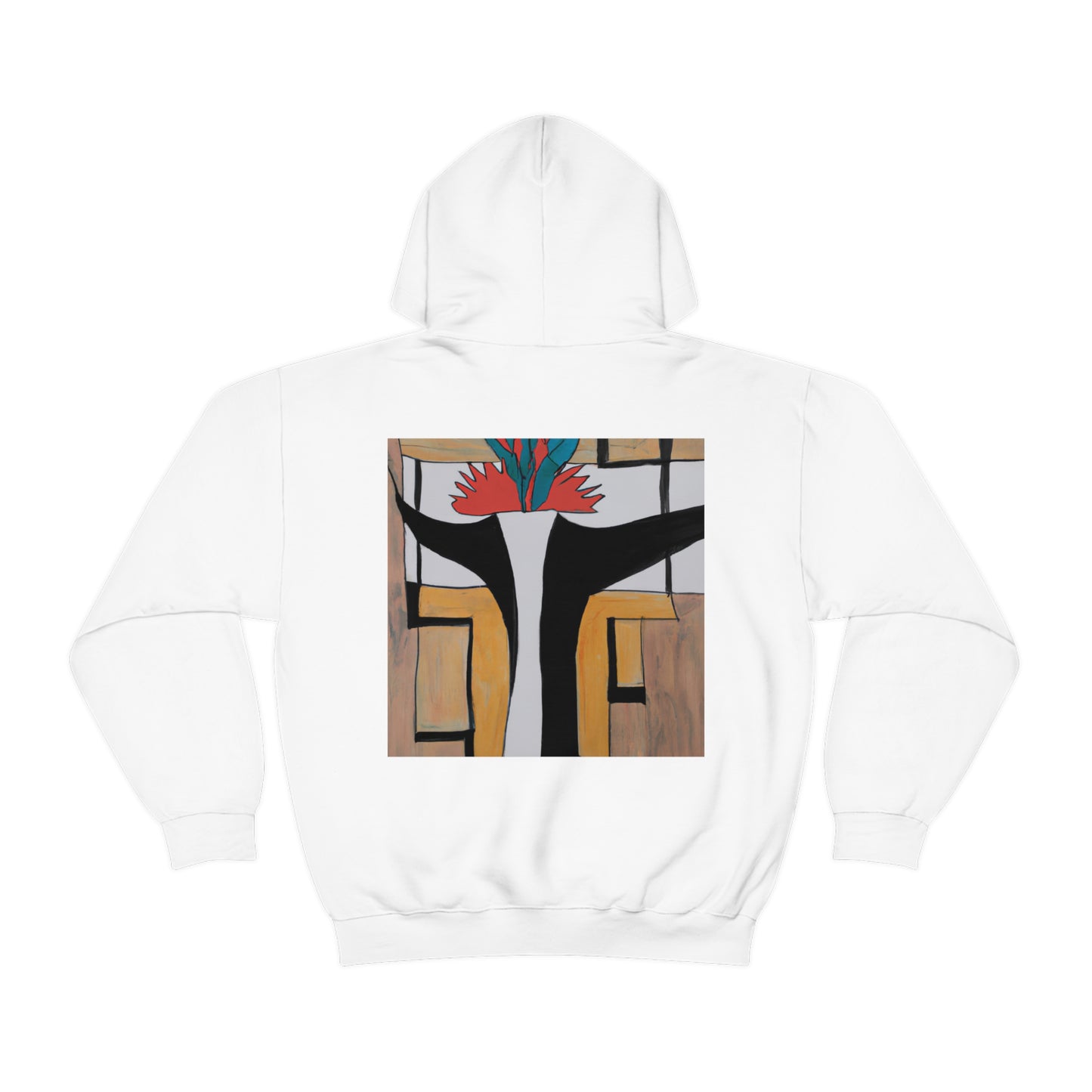 "Exploring Balance and Pattern in Abstract Art" - The Alien Unisex Hoodie