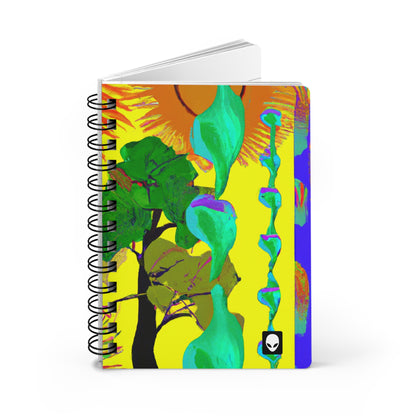 "Colisión de la belleza de la naturaleza" - The Alien Spiral Bound Journal