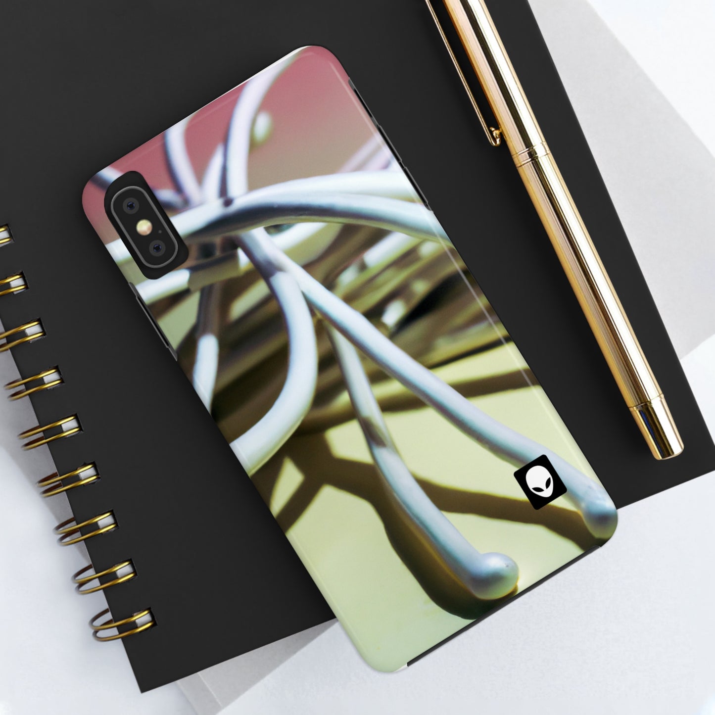 "Arte abstracto: construir emociones a partir de objetos comunes" - The Alien Tough Phone Cases