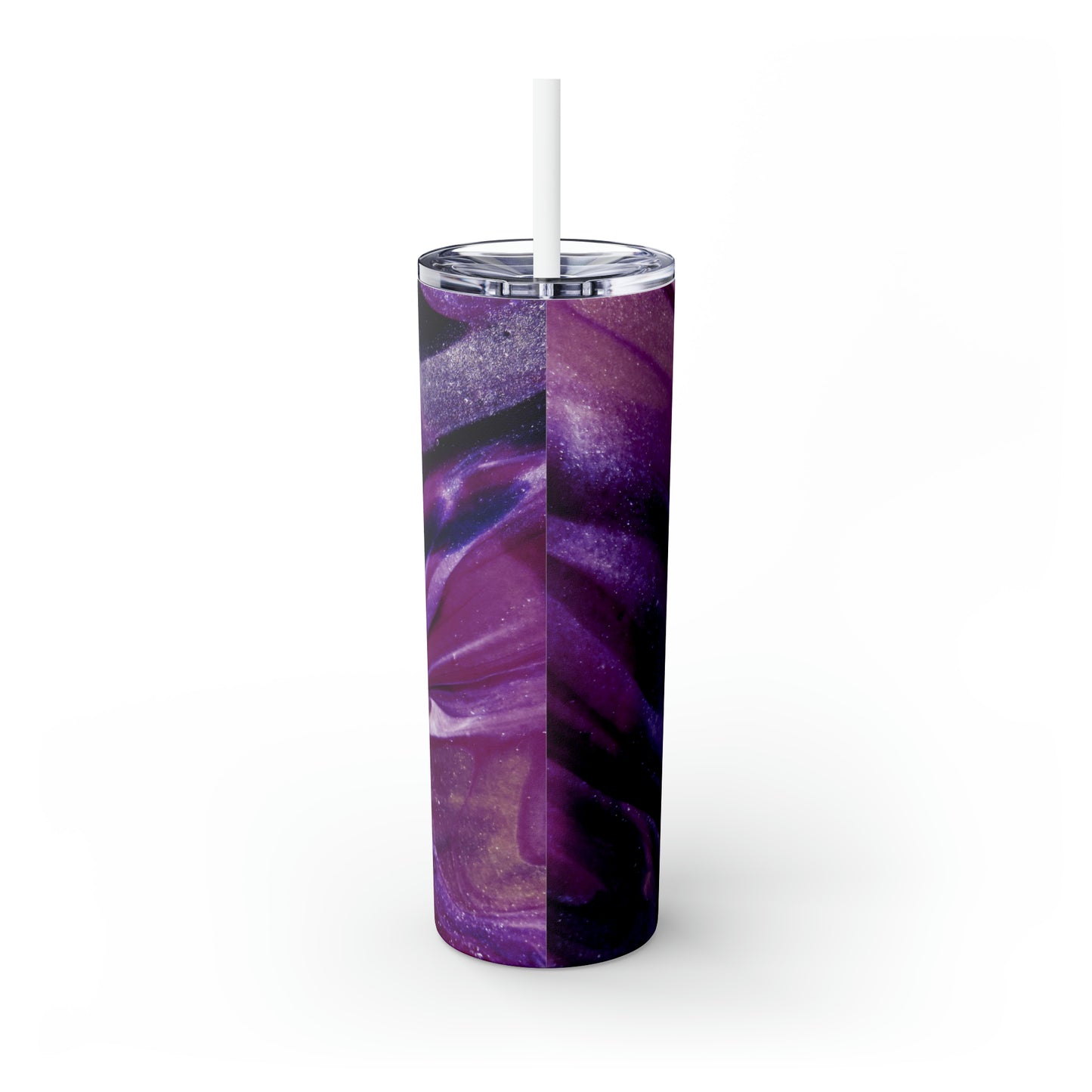 Palette Possibilities - The Alien Maars® Skinny Tumbler with Straw 20oz