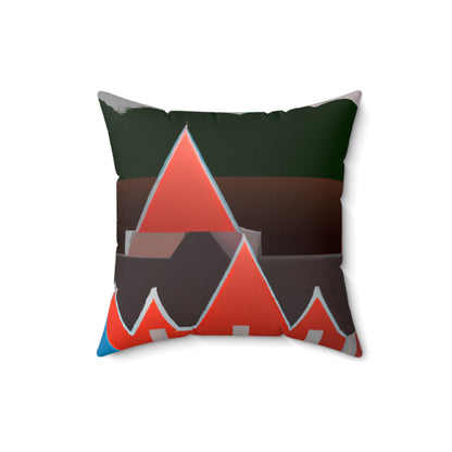 "A Moment in Time: The Art of Historical Storytelling" - The Alien Square Pillow