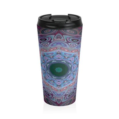 Studio Serenity - Taza de viaje de acero inoxidable alienígena